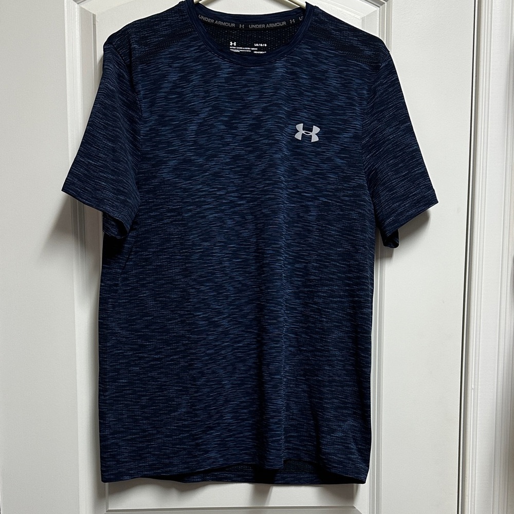 Under Armour Men's Navy Short Sleeve Tee